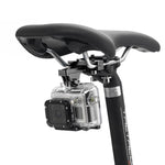 Giá đỡ đệm yên xe đạp hợp kim nhôm PULUZ cho GoPro, Insta360, DJI và các máy quay hành động khác, giá đỡ yên