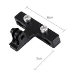 Giá đỡ đệm yên xe đạp hợp kim nhôm PULUZ cho GoPro, Insta360, DJI và các máy quay hành động khác, giá đỡ yên