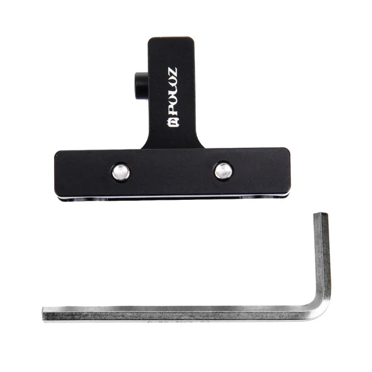 Giá đỡ đệm yên xe đạp hợp kim nhôm PULUZ cho GoPro, Insta360, DJI và các máy quay hành động khác, giá đỡ yên