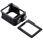 Vỏ bảo vệ PULUZ bằng hợp kim nhôm CNC với khung bảo hiểm & ống kính UV 52mm cho GoPro HERO(2018) /7 Đen /6 /5, Dành cho khung kéo HERO6 /5, Dành cho khung kéo HERO5