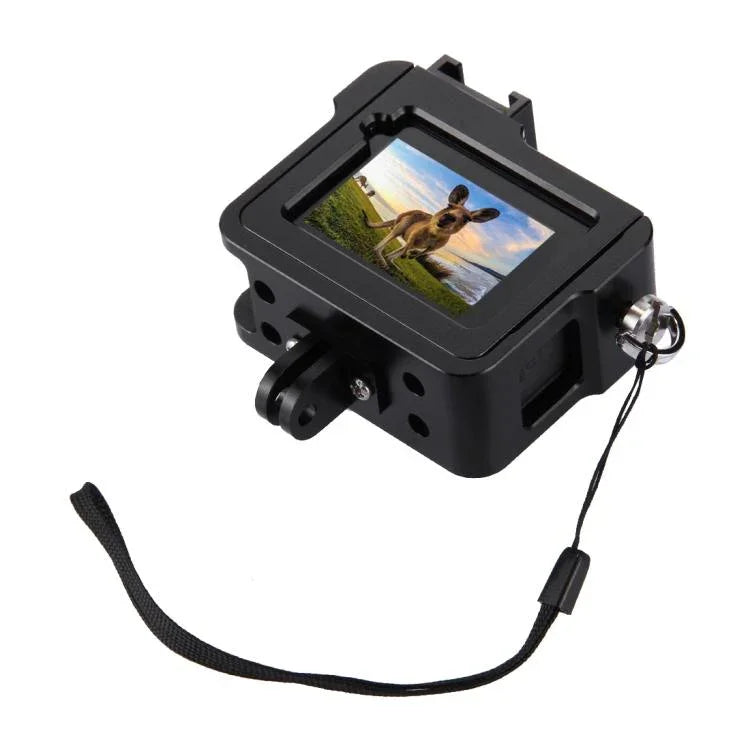 Vỏ bảo vệ PULUZ bằng hợp kim nhôm CNC với khung bảo hiểm & ống kính UV 52mm cho GoPro HERO(2018) /7 Đen /6 /5, Dành cho khung kéo HERO6 /5, Dành cho khung kéo HERO5