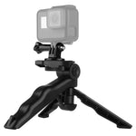 Giá đỡ chân máy gấp PULUZ với adapter & ốc vít cho GoPro, Insta360, DJI và các máy quay hành động khác, Tải trọng tối đa: 2kg