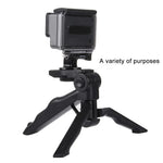 Giá đỡ chân máy gấp PULUZ với adapter & ốc vít cho GoPro, Insta360, DJI và các máy quay hành động khác, Tải trọng tối đa: 2kg