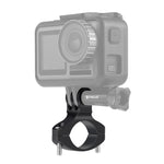 Adapter tay lái xe đạp PULUZ bằng nhôm cho GoPro, Insta360, DJI và các máy quay hành động khác, Giá đỡ bằng nhôm