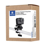 Kẹp cố định đa năng bằng hợp kim nhôm PULUZ cho GoPro, Insta360, DJI và các máy quay hành động khác, Giá đỡ kẹp cố định