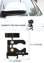 Kẹp cố định đa năng bằng hợp kim nhôm PULUZ cho GoPro, Insta360, DJI và các máy quay hành động khác, Giá đỡ kẹp cố định