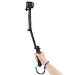 Gậy tự sướng gập ba chiều PULUZ kiêm chân máy mở rộng cho GoPro, Insta360 ONE R, DJI Osmo Action và các máy quay hành động khác, Chiều dài: 20-58cm, Chiều dài: 20-58cm