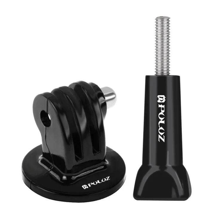 Bộ chuyển đổi chân máy PULUZ kèm vít dài cho GoPro, Insta360, DJI và các máy quay hành động khác, Bộ chuyển đổi chân máy + Vít