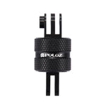 Bộ chuyển đổi xoay 360 độ CNC PULUZ cho chân máy, cần mở rộng chân máy cho GoPro, Insta360, DJI và các máy quay hành động khác, Bộ chuyển đổi mở rộng