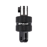 Bộ chuyển đổi xoay 360 độ CNC PULUZ cho chân máy, cần mở rộng chân máy cho GoPro, Insta360, DJI và các máy quay hành động khác, Bộ chuyển đổi mở rộng
