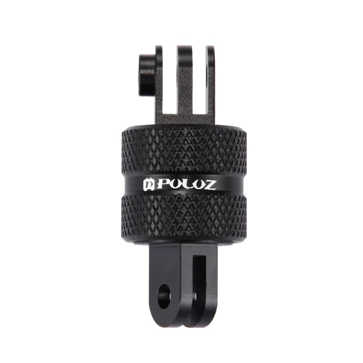 Bộ chuyển đổi xoay 360 độ CNC PULUZ cho chân máy, cần mở rộng chân máy cho GoPro, Insta360, DJI và các máy quay hành động khác, Bộ chuyển đổi mở rộng