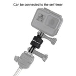 Bộ chuyển đổi xoay 360 độ CNC PULUZ cho chân máy, cần mở rộng chân máy cho GoPro, Insta360, DJI và các máy quay hành động khác, Bộ chuyển đổi mở rộng
