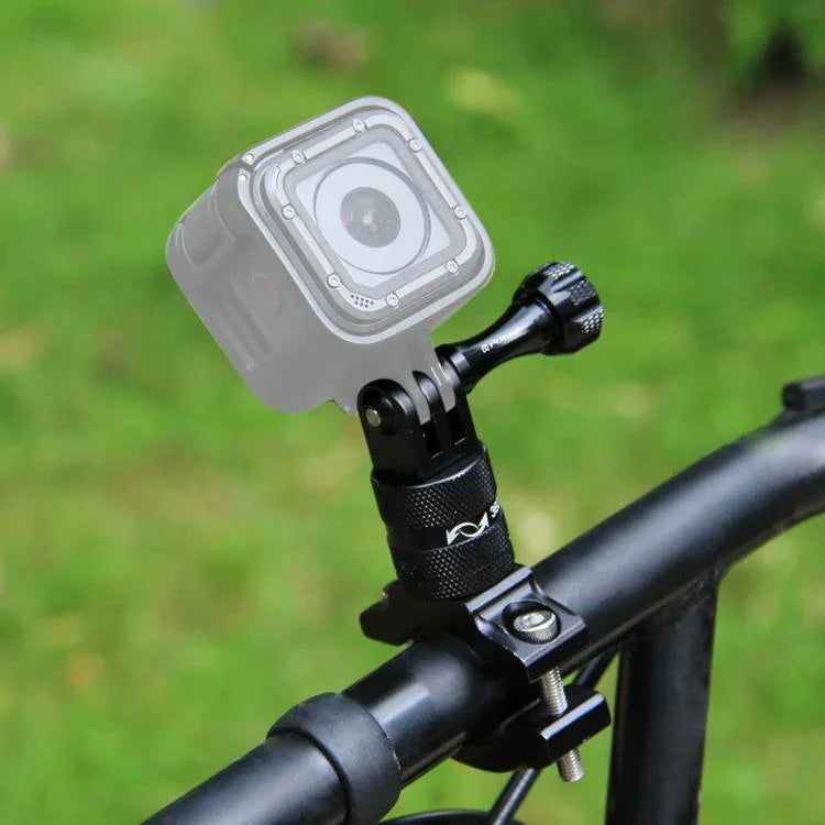 Giá đỡ tay lái xe đạp bằng nhôm xoay 360 độ PULUZ kèm ốc vít cho GoPro, Insta360, DJI và các camera hành động khác, Hàng Trung Quốc (Đỏ), Hàng Trung Quốc (Xanh), Giá đỡ tay lái 1