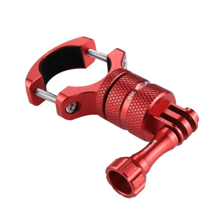Giá đỡ tay lái xe đạp bằng nhôm xoay 360 độ PULUZ kèm ốc vít cho GoPro, Insta360, DJI và các camera hành động khác, Hàng Trung Quốc (Đỏ), Hàng Trung Quốc (Xanh), Giá đỡ tay lái 1