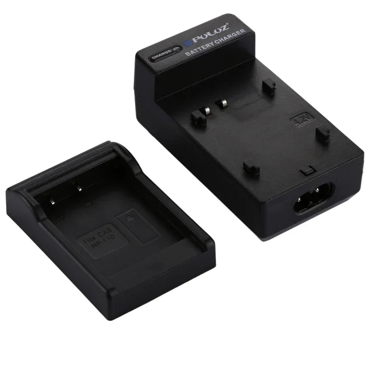 Bộ Sạc Pin Xe Hơi Máy Ảnh Kỹ Thuật Số PULUZ cho Pin Casio NP-110, Bộ Sạc Xe Hơi NP-110