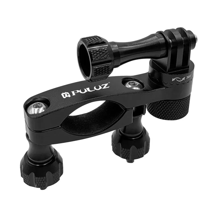Giá đỡ tay lái xe đạp bằng nhôm xoay 360 độ PULUZ kèm ốc vít cho GoPro, Insta360, DJI và các camera hành động khác, Giá đỡ tay lái 2