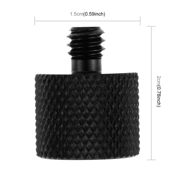 Bộ chuyển đổi ren cái 3/8 inch sang ren đực 1/4 inch PULUZ