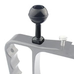 Giá đỡ adapter bi nhôm ốc 1/4 inch PULUZ cho GoPro, Insta360, DJI và các camera hành động khác, Đường kính: 2,5cm, ốc 1/4 inch (Đen), ốc 1/4 inch (Xanh dương)