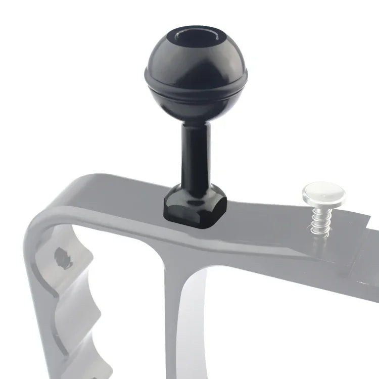 Giá đỡ adapter bi nhôm ốc 1/4 inch PULUZ cho GoPro, Insta360, DJI và các camera hành động khác, Đường kính: 2,5cm, ốc 1/4 inch (Đen), ốc 1/4 inch (Xanh dương)