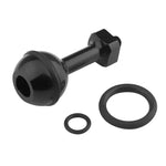 Giá đỡ adapter bi nhôm ốc 1/4 inch PULUZ cho GoPro, Insta360, DJI và các camera hành động khác, Đường kính: 2,5cm, ốc 1/4 inch (Đen), ốc 1/4 inch (Xanh dương)
