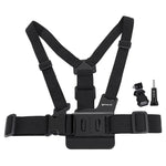 Dây Đeo Ngực Gắn Thân Máy Điều Chỉnh Được PULUZ Kèm Móc J & Vít Dài Cho GoPro, Insta360, DJI và Các Máy Quay Hành Động Khác, Dây Đeo Ngực