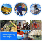 Dây Đeo Ngực Gắn Thân Máy Điều Chỉnh Được PULUZ Kèm Móc J & Vít Dài Cho GoPro, Insta360, DJI và Các Máy Quay Hành Động Khác, Dây Đeo Ngực