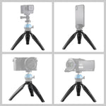 Chân Đế Bàn Mini ABS Đơn Giản PULUZ với Vít 1/4 inch cho Máy Ảnh DSLR & Kỹ Thuật Số, Chiều Cao Làm Việc: 9cm, Chân Đế ABS