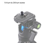 PULUZ Vít Chuyển Đổi Ren Cái 1/4 inch Sang Ren Đực 3/8 inch, 1/4 Cái Sang 3/8 Đực