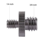 PULUZ Vít Chuyển Đổi Ren Đực 1/4 inch Sang Ren Đực 3/8 inch, 1/4 Đực Sang 3/8 Đực