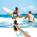 Tay cầm nổi PULUZ với dây đeo cho GoPro HERO10 Black / HERO9 Black / HERO8 Black / HERO7 /6 /5 /5 Session /4 Session /4 /3+ /3 /2 /1, Xiaoyi và các máy quay hành động khác, Tay cầm nổi
