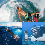 Tay cầm nổi PULUZ với dây đeo cho GoPro HERO10 Black / HERO9 Black / HERO8 Black / HERO7 /6 /5 /5 Session /4 Session /4 /3+ /3 /2 /1, Xiaoyi và các máy quay hành động khác, Tay cầm nổi