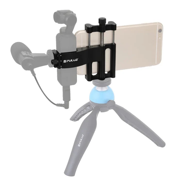 Giá đỡ mở rộng kẹp cố định điện thoại đa chức năng hợp kim nhôm PULUZ cho DJI OSMO Pocket / Pocket 2, Kẹp cố định