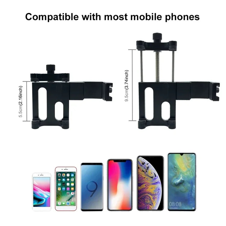 Giá đỡ mở rộng kẹp cố định điện thoại đa chức năng hợp kim nhôm PULUZ cho DJI OSMO Pocket / Pocket 2, Kẹp cố định