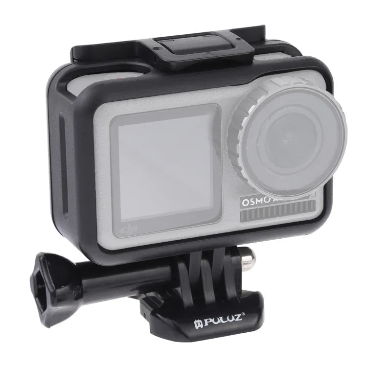 Khung viền tiêu chuẩn PULUZ bằng ABS bảo vệ cho DJI Osmo Action, kèm móc gài và ốc vít cơ bản, ABS