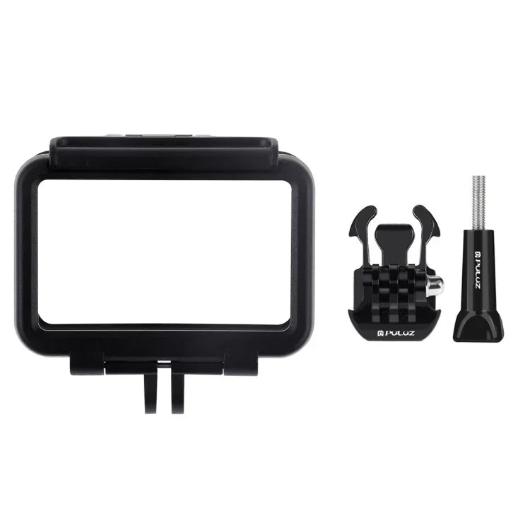 Khung viền tiêu chuẩn PULUZ bằng ABS bảo vệ cho DJI Osmo Action, kèm móc gài và ốc vít cơ bản, ABS