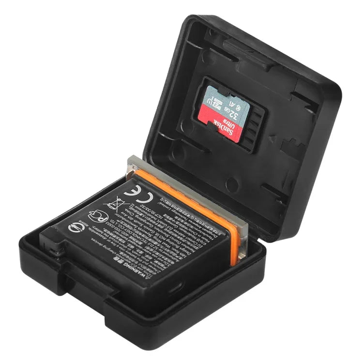 Hộp đựng pin nhựa cứng PULUZ cho DJI Osmo Action 6 / 5 Pro / Action 4 / GoPro HERO13 Black /12 Black /11 Black /10 Black /9 Black AHDBT-901 Enduro Battery, AHDBT-901