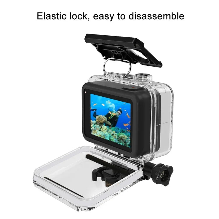 Vỏ chống nước lặn sâu 60m PULUZ cho GoPro HERO8 Black, Dành cho GoPro HERO8 Black