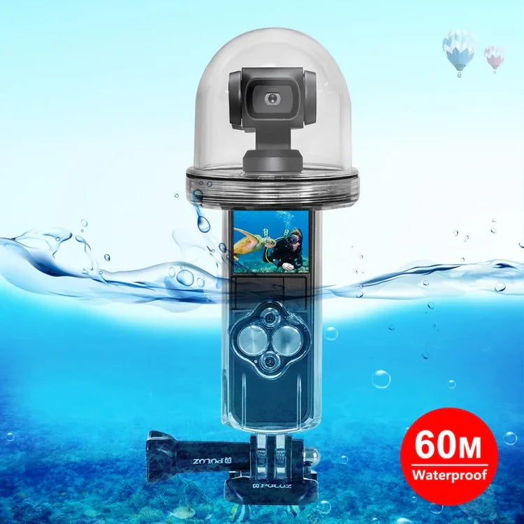 Vỏ chống nước lặn sâu 60m PULUZ cho DJI Osmo Pocket
