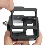 Vỏ bảo vệ CNC hợp kim nhôm PULUZ với khung bảo hiểm & kính lọc UV 52mm cho GoPro HERO8 Black, Dành cho HERO8 Black có khung
