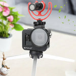 Vỏ bảo vệ CNC hợp kim nhôm PULUZ với khung bảo hiểm & kính lọc UV 52mm cho GoPro HERO8 Black, Dành cho HERO8 Black có khung
