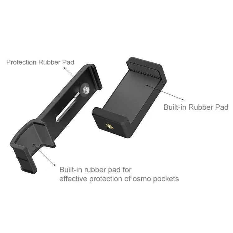 PULUZ Kẹp cố định điện thoại 1/4 inch giá đỡ cho DJI OSMO Pocket / Pocket 2, Kẹp