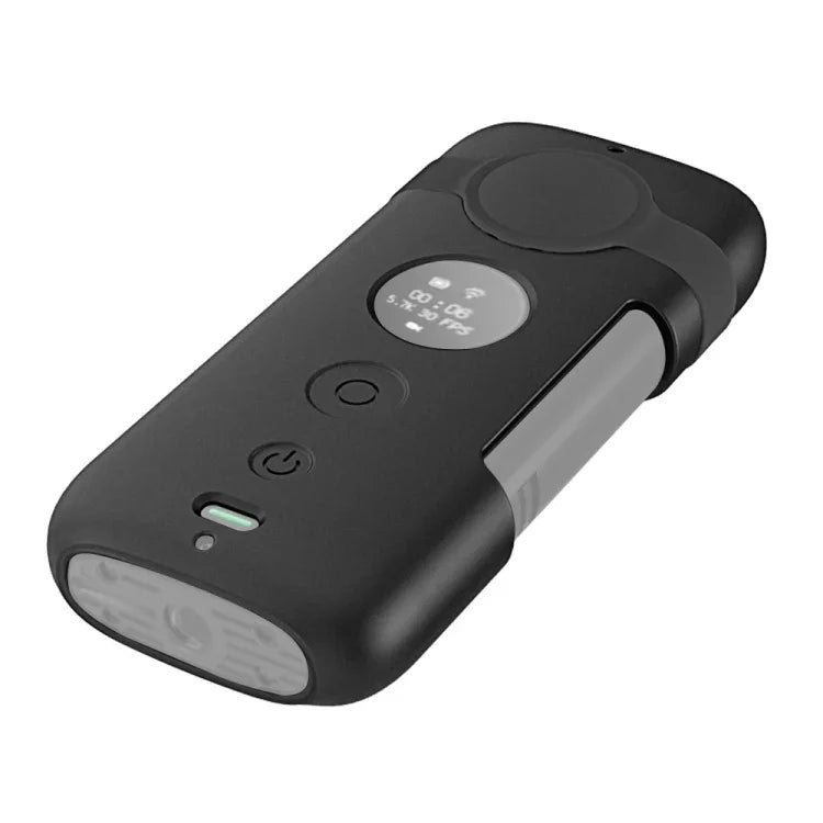 PULUZ Vỏ bảo vệ silicone có nắp ống kính cho Insta360 ONE X, Dành cho Insta360 ONE X(Đen), Dành cho Insta360 ONE X(Đỏ)