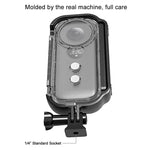 PULUZ Vỏ bảo vệ chống nước dưới nước 30m cho Insta360 ONE X, kèm khóa gắn cơ bản & ốc vít, Dành cho Insta360 ONE X