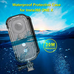 PULUZ Vỏ bảo vệ chống nước dưới nước 30m cho Insta360 ONE X, kèm khóa gắn cơ bản & ốc vít, Dành cho Insta360 ONE X