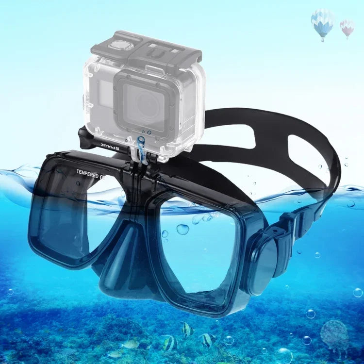 PULUZ Thiết bị thể thao dưới nước Kính lặn kính bơi cho GoPro, Insta360, DJI và các máy quay hành động khác