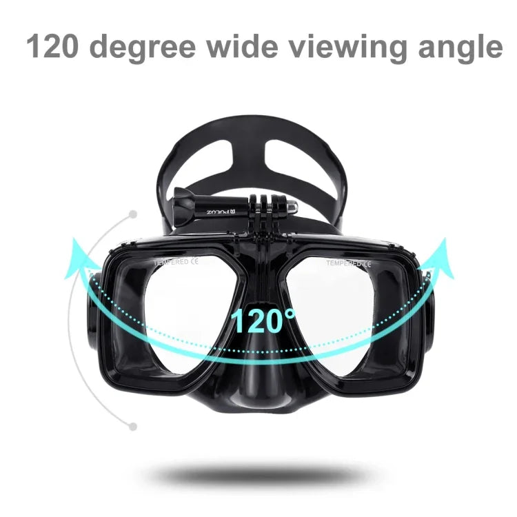 PULUZ Thiết bị thể thao dưới nước Kính lặn kính bơi cho GoPro, Insta360, DJI và các máy quay hành động khác
