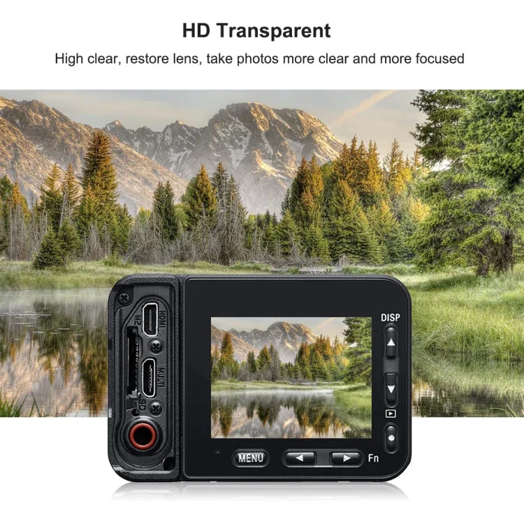 PULUZ Màng chống dấu vân tay AF HD linh hoạt cho ống kính trước và màn hình LCD sau cho Sony RX0 II / RX0, Dành cho Sony RX0 II