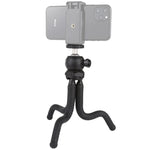 PULUZ Giá đỡ chân máy mini bạch tuộc linh hoạt có đầu bi cho máy ảnh SLR, GoPro, điện thoại, Kích thước: 25cmx4.5cm, Chân máy 25cm