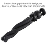 PULUZ Giá đỡ chân máy mini bạch tuộc linh hoạt có đầu bi cho máy ảnh SLR, GoPro, điện thoại, Kích thước: 25cmx4.5cm, Chân máy 25cm