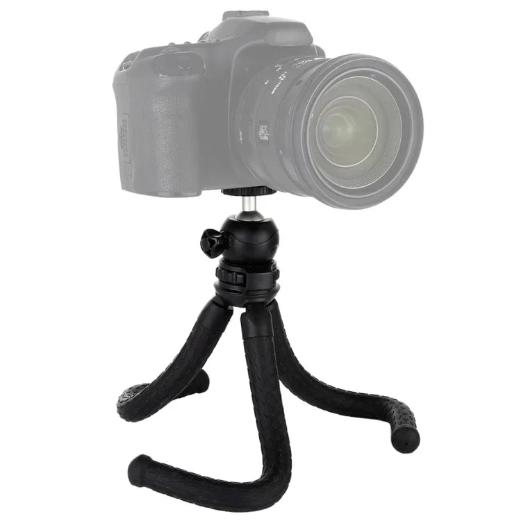 PULUZ Giá đỡ chân máy mini bạch tuộc linh hoạt có đầu bi cho máy ảnh SLR, GoPro, điện thoại, Kích thước: 30cmx5cm, Chân máy 30cm